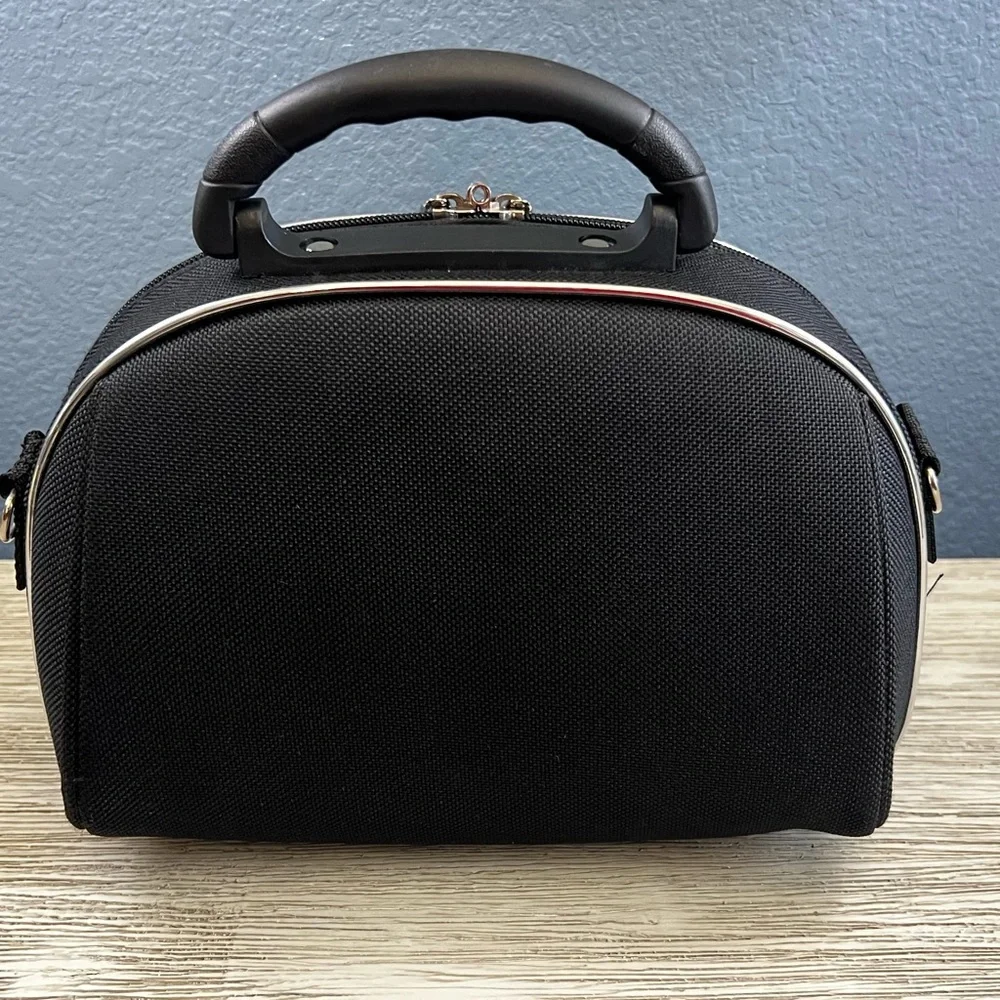 Luca Vergani Black Cosmetic Travel Bag (No Strap)